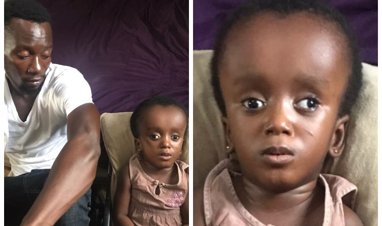 Video: Come to my aid – Young Dad cries to Ghanaians to help his daughter walk, sit and talk 49