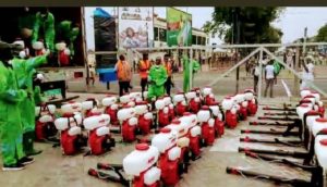 About 1,300 sprayers to disinfect markets in Accra today 57