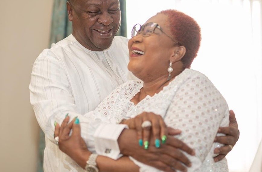 You are my world’ – Mahama’s love message to Lordina as she celebrates her 57th birthday 57