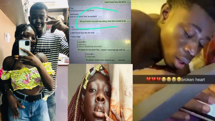Nana Ama: KNUST student, Sammy weeps bitterly after his girlfriend dumped him 66