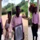 [WATCH VIDEO] Kumasi guy proposes to Jackie Appiah face-to-face with a portrait painting of her – She reacts 46