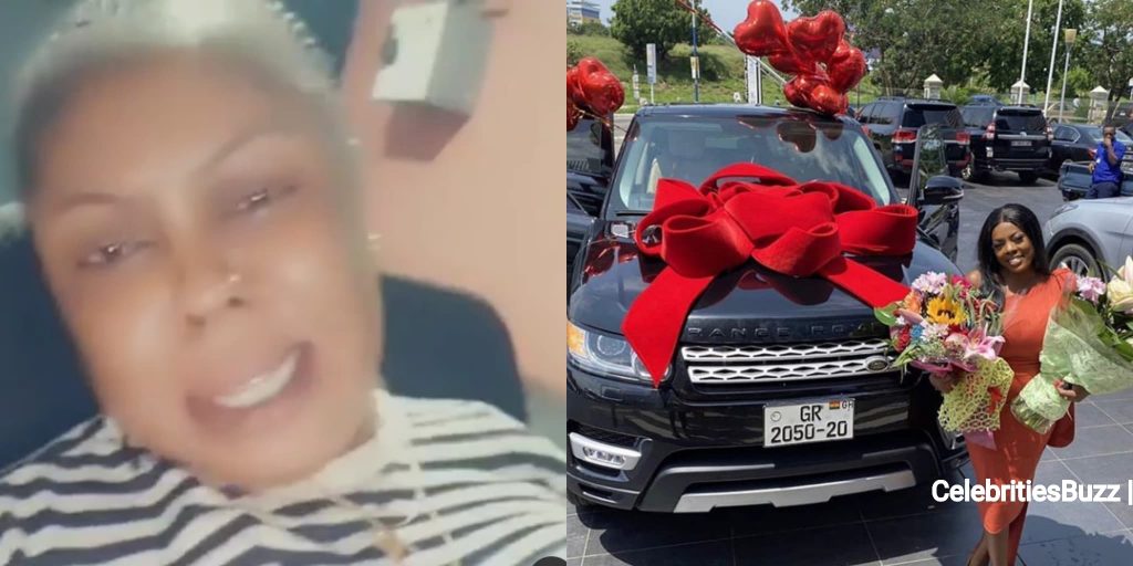 Afia Schwarzenegger reacts to Nana Aba Anamoah’s fake birthday car gift 45