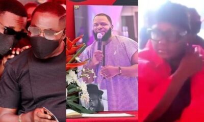 Dr. Osei Kwame Despite, Son and others cry uncontrollable as they pay their last respect to Kwadwo Wiafe -[VIDEO] 49