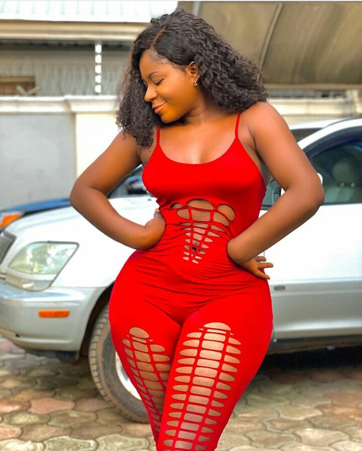 See The Hot Pictures Of The Curvaceous Nigerian Actress Whose Huge Backside Is More Than Moesha. 58