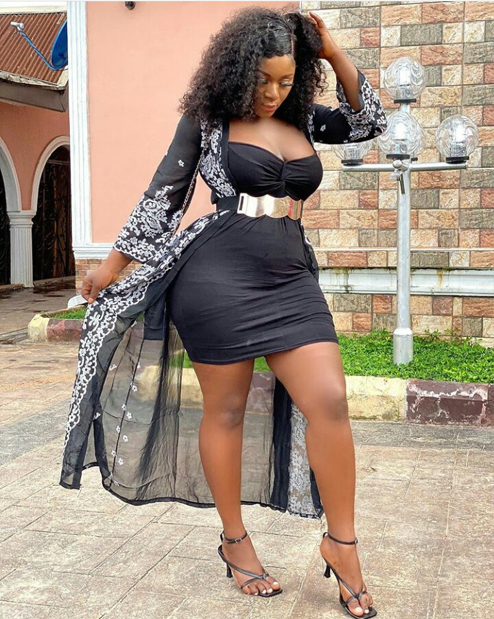 See The Hot Pictures Of The Curvaceous Nigerian Actress Whose Huge Backside Is More Than Moesha. 55