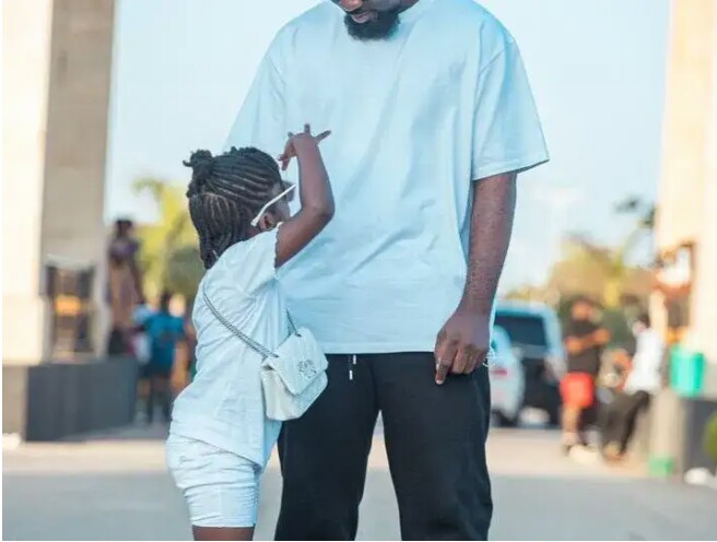 You'll Want To Be A Dad After Seeing These Photos Of Rap god Sarkodie And Daughter. 59