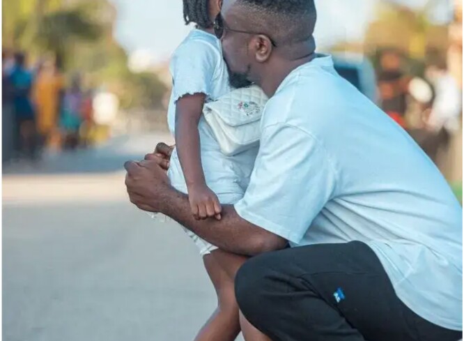 You'll Want To Be A Dad After Seeing These Photos Of Rap god Sarkodie And Daughter. 58