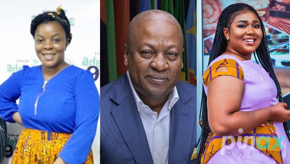 John Mahama Used To Chop Actress Xandy Karmel-Gloria Kani Reveals 45