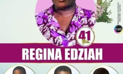 SAD: Mother, 3 kids killed by a Driver over GHC1,200 lottery win burial Poster Goes Viral -SEE PHOTO 55