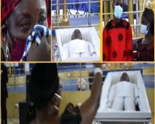 Tears flow as friends & family pay their last respect to “Apraku My Daughter” [Watch] 45