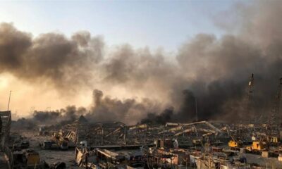 (Video) Huge explosion hit lebanon’s capital Beirut 54