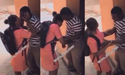 Video: Teacher & Student Caught Trying To Chop Themselves On Campus Goes Viral 67
