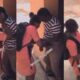 Video: Teacher & Student Caught Trying To Chop Themselves On Campus Goes Viral 68