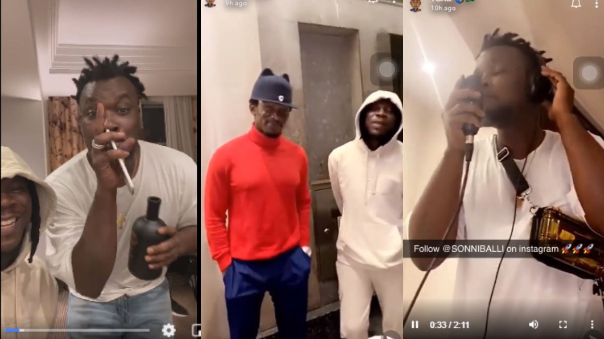 Video: Stonebwoy And Millionaire Cheddar Nana Kwame Bediako Spotted Having Some Good Time Goes Viral. 49