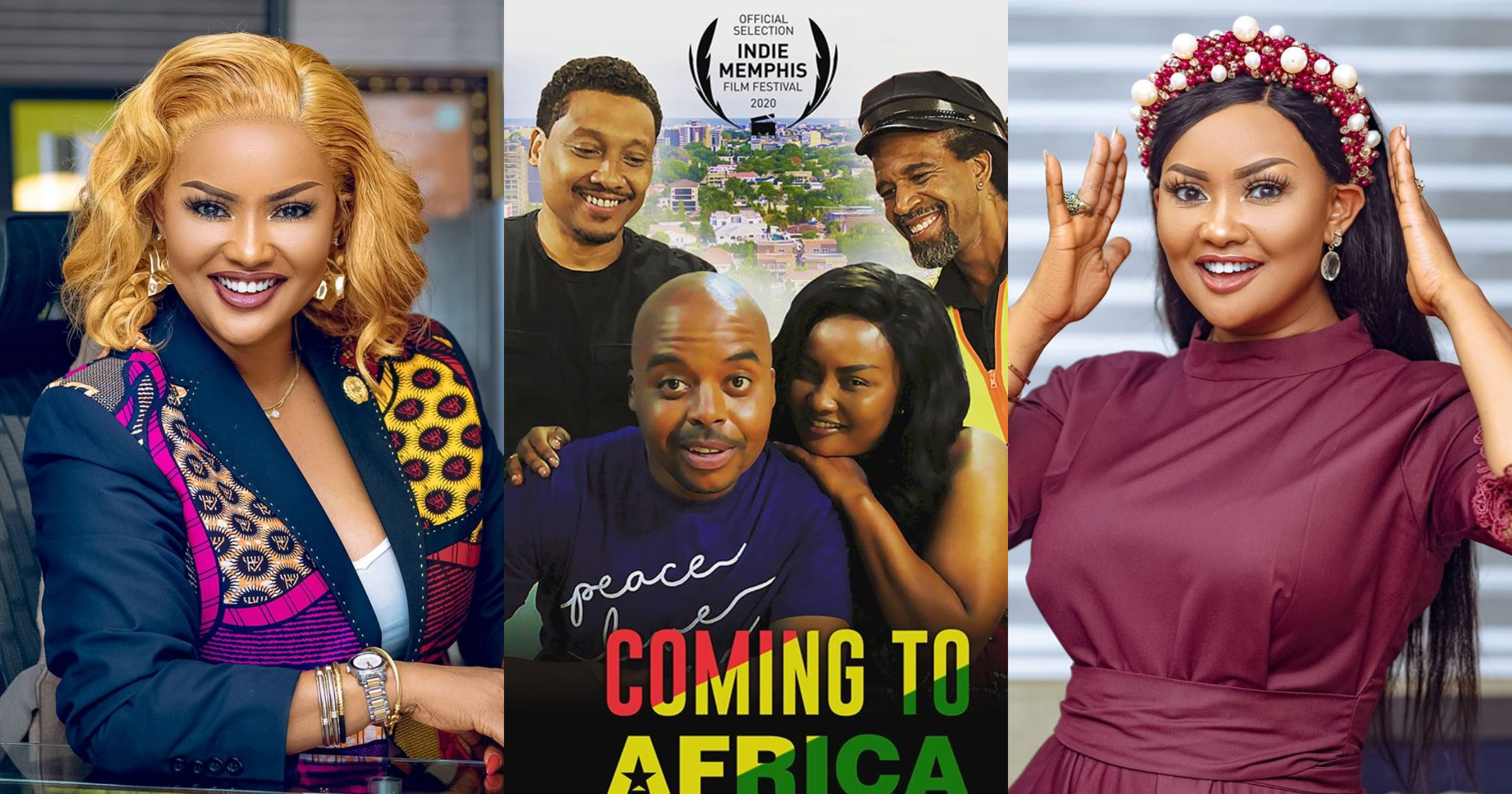 Video: Actress Of The Decade, Nana Ama McBrown Featured In An American Movie Called Coming To Africa. 49