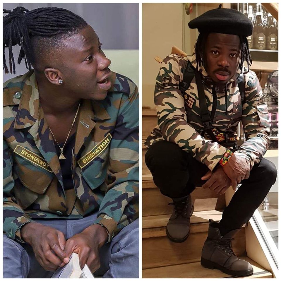 Photos: See The Gifted Stonebwoy Fan Who Made Shoes With 'BHIM Clothe'. 55