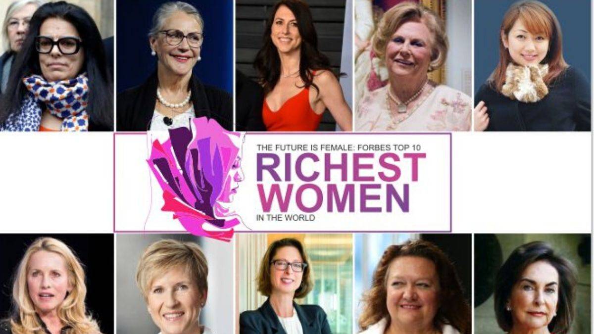 Top 10 Richest Women In The World. 49