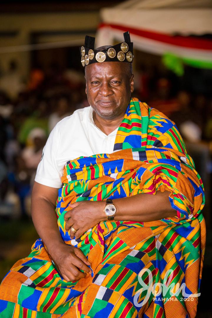 Mahama installed as Nkosuohene of Apesika 45