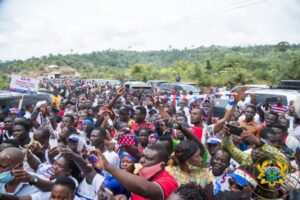 Akufo-Addo inspects Dadieso Roads projects 57