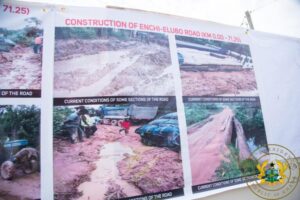 Akufo-Addo inspects Dadieso Roads projects 58
