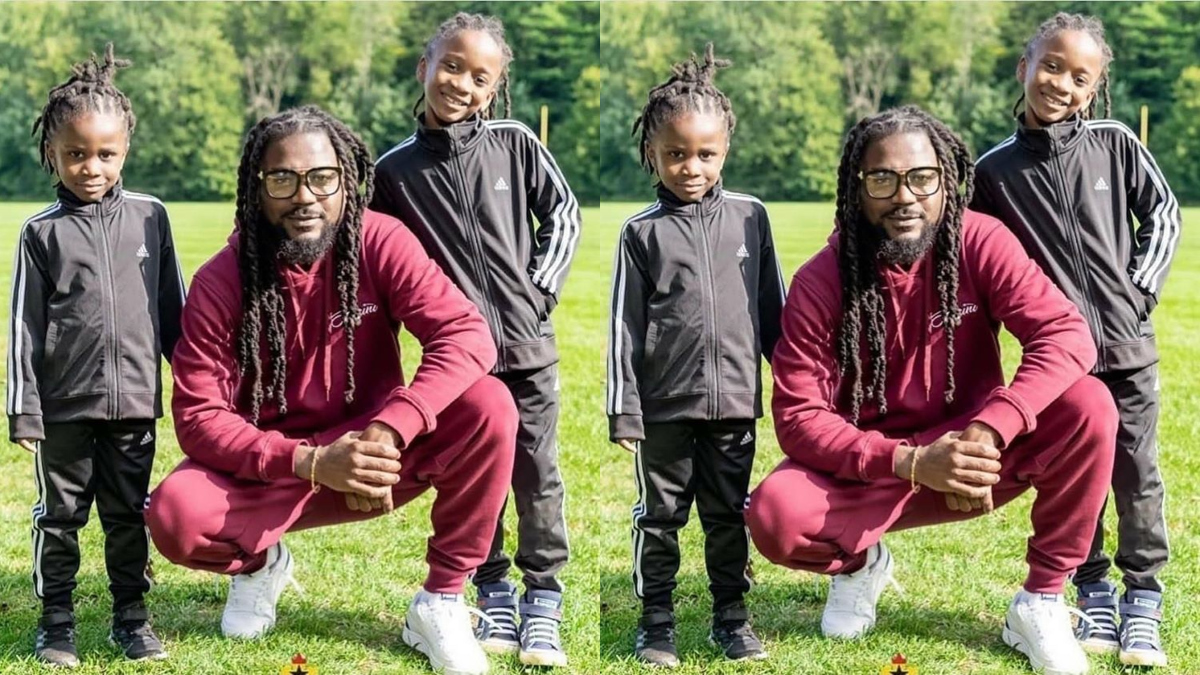 Daddy Goals: Dancehall Artist Samini Poses With His Cute Daughters 51