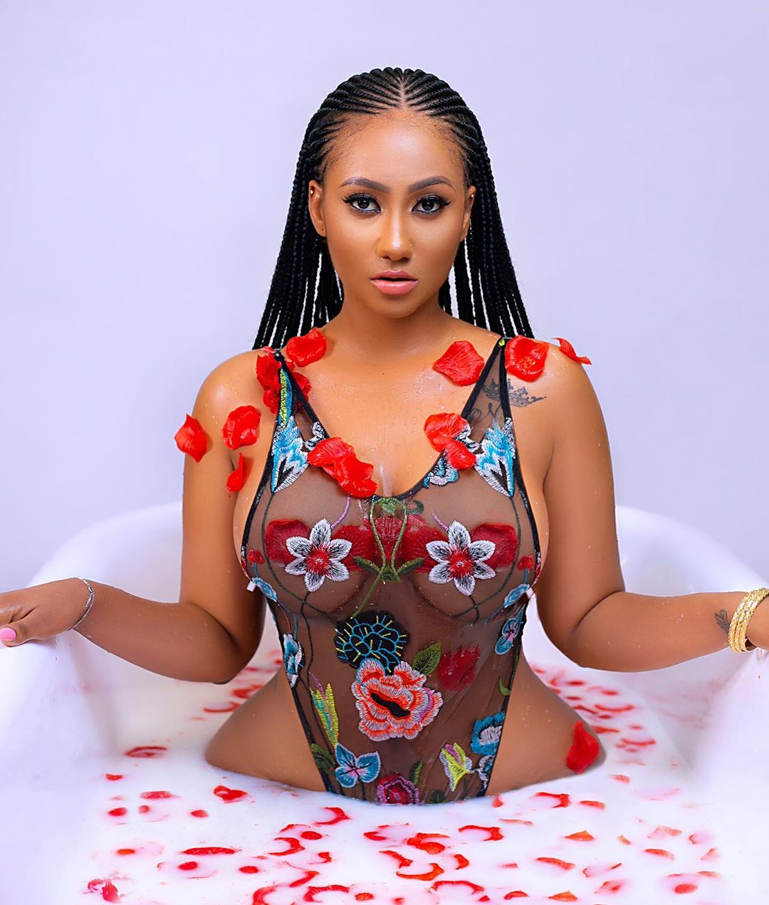 Video: Hajia 4Reall Flaunts Her Body In A See Through Dress. 49