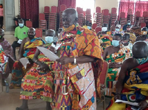 Ogyeahoho Gyebi elected as Western North Region house of Chiefs president 49