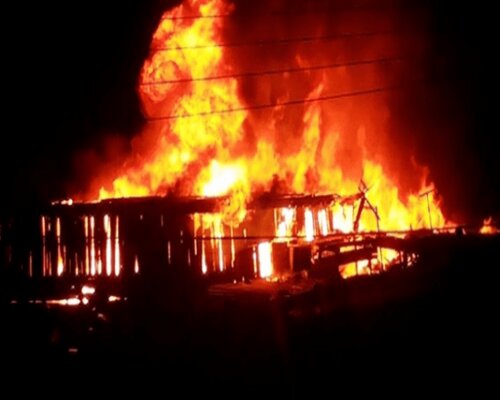 Four Children Burnt To Death At Amasaman. 1