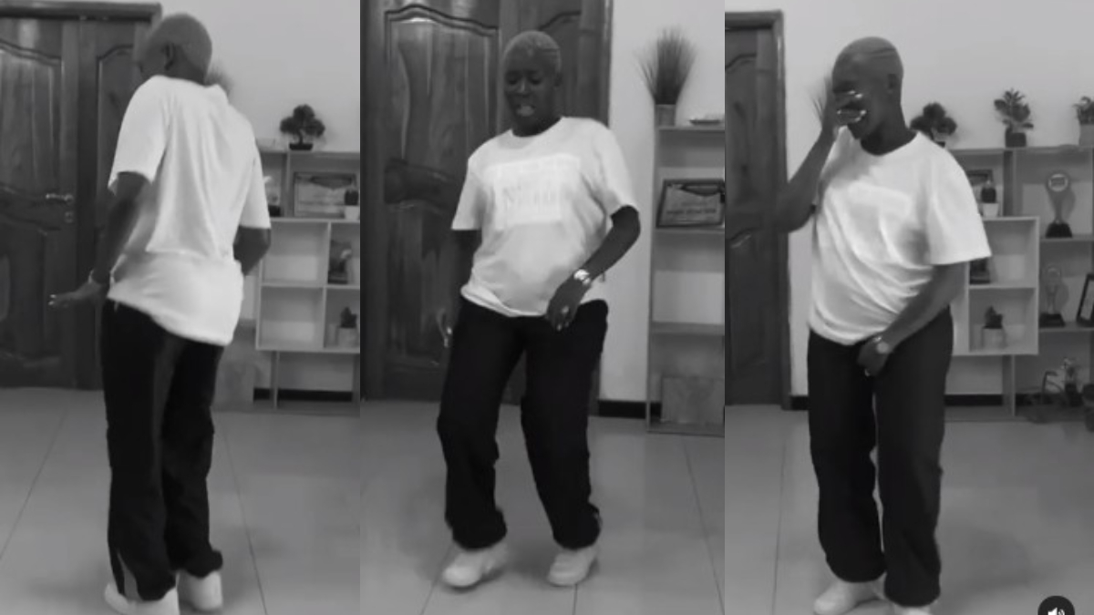 Video: Mother Of The Year, Fella Makafui Shows Crazy Dance Moves As Husband Medikal Praises Her In The Background. 51