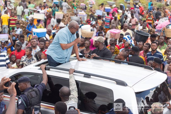 Mahama receives a rousing welcome in Ahafo Region 49