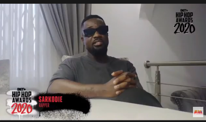 Sarkodie Bags Best International Flow Award At BET 2020 - [Watch Video]. 49