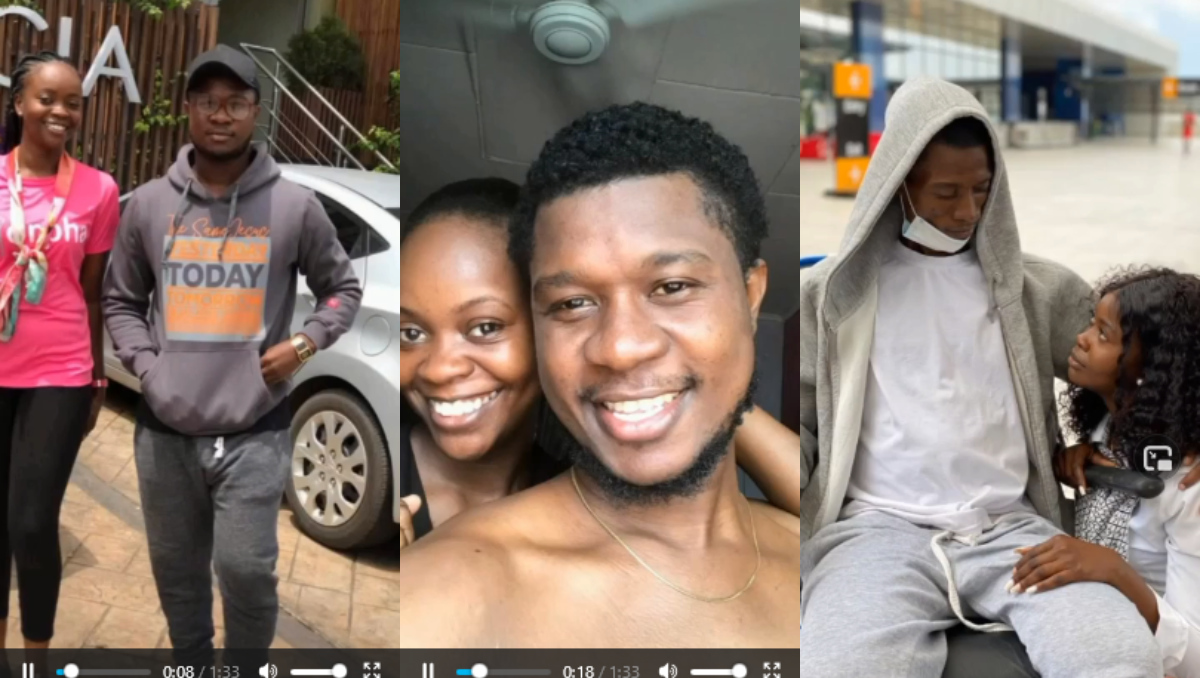 So Sad! Girlfriend Of Penciled Celebrities, Ray Styles Shares Heartbreaking Video Of Their Happy Moments Before He Died. 49