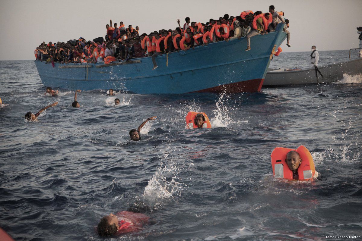 At least 74 migrants drown in Mediterranean Sea off Libyan coast - UN. 49