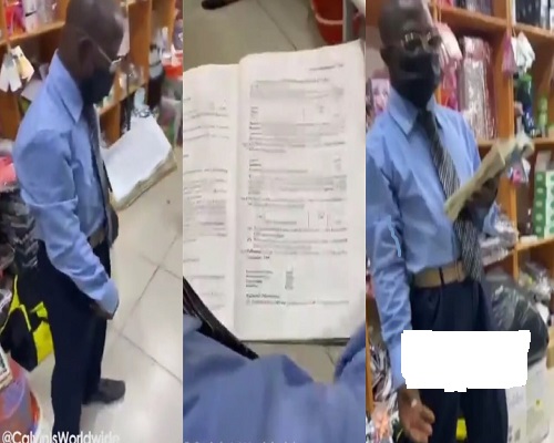 Pastor Preaching With An Accounting Text Book As His Bible In Public Goes Viral - [Watch Video]. 49