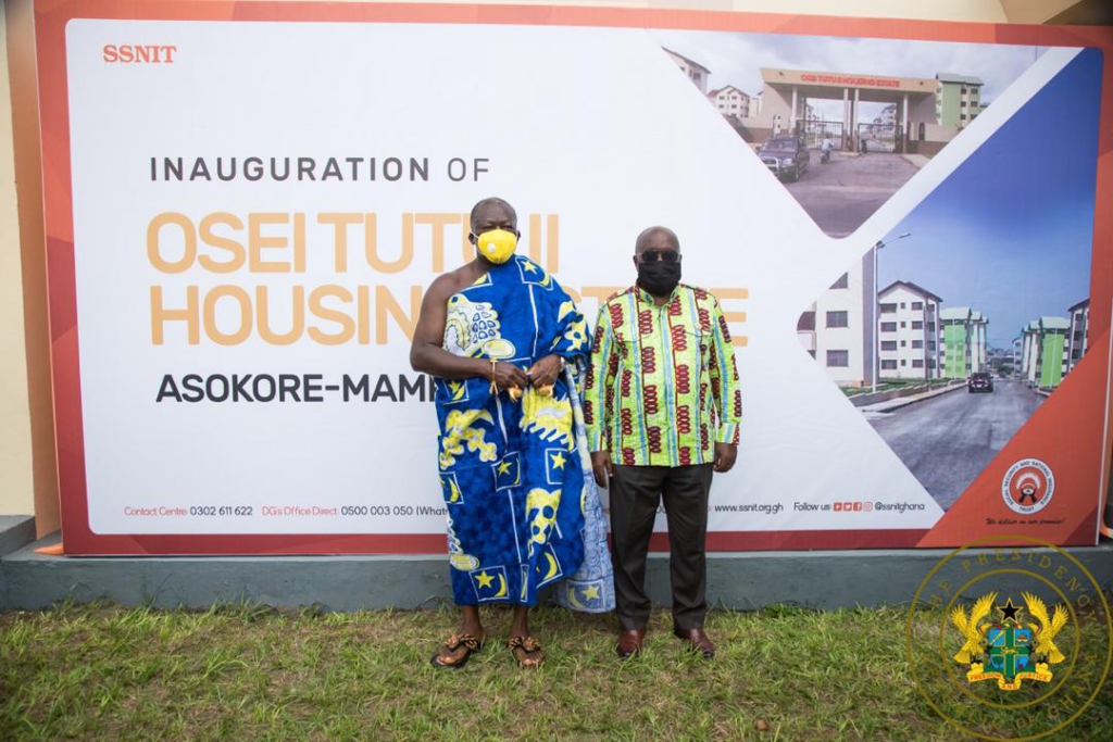 A/R: Akufo-Addo Commissions 312 Asokore-Mampong Affordable Housing Project. 53