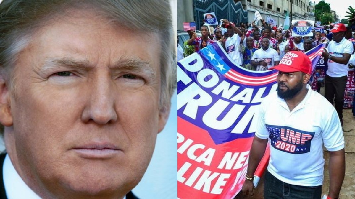 ”A Parade For Me In Nigeria, A Great Honor” - President Trump's Response To Nigerians Campaigning For Him [Watch Video. 63