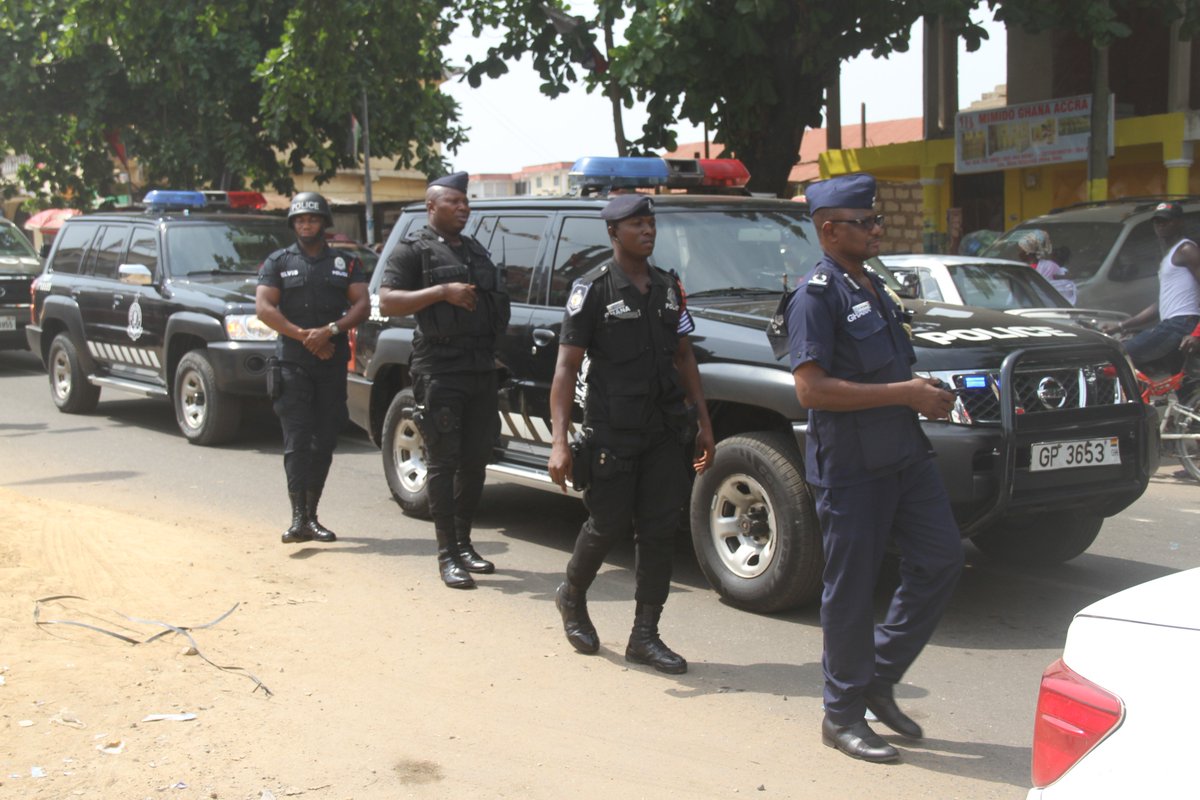 Ammunitions Impounded By Custom Officers At Tema Port Turn Out To Be Gas Pistols - COP Ken Yeboah. 49