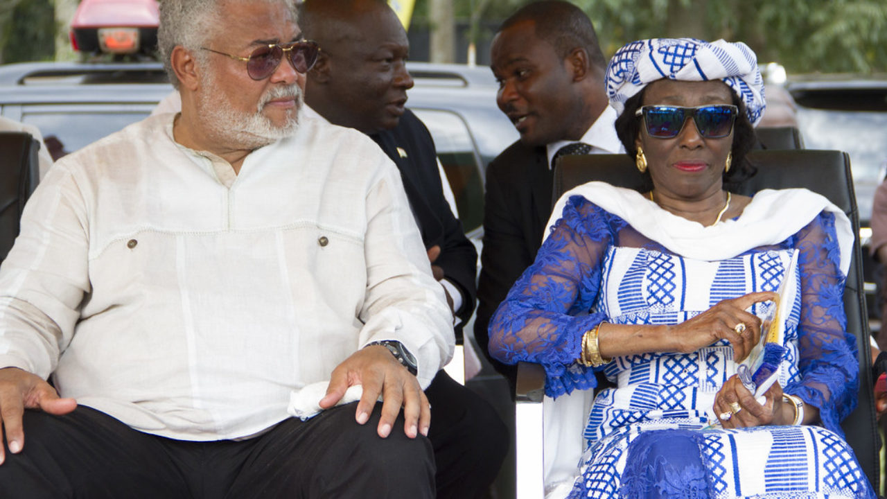 How Nana Konadu Agyemang Reacted To Her Husband's Death. 45
