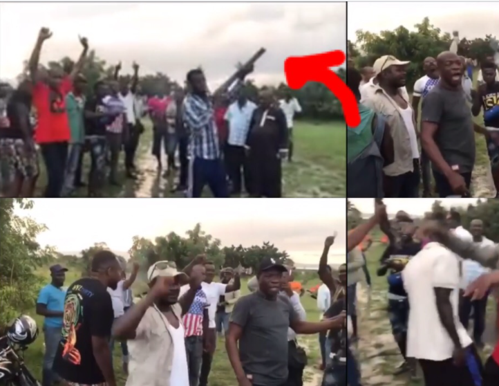 Danger Looms! NDC Thugs With Guns And Weapons Threaten To Cause Chaos During The Election - Watch Video. 49