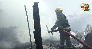 Fire outbreak rages Mallam Attah market - [watch video]. 49