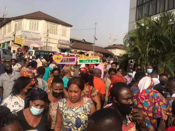 Kejetia traders protest eviction from central market [Photos] 57