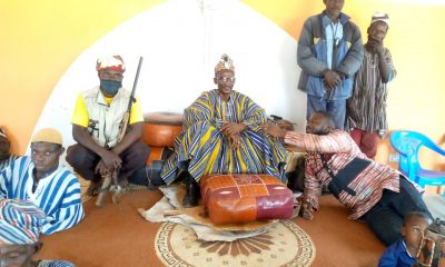Traditional rulers 'storm' Buipe-Tamale road with goat, fowl over rampant accident 65