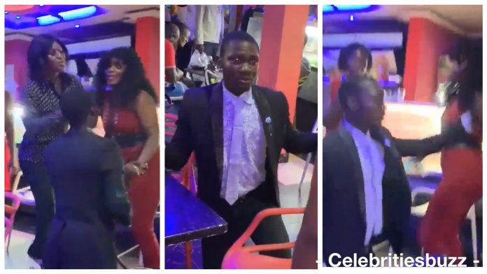 Embarrassing moment a guy propose to her girlfriend in the middle of a party only for her to reject it and walk away - (Video). 1