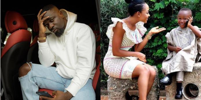I think it’s a little harsh to separate a child from the mum just because of pictures taken – Sarkodie. 1