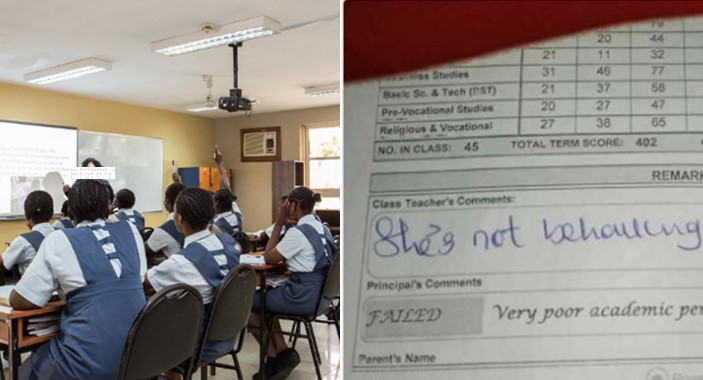 ‘She is not behaving like a human being’ – Teacher comments on student’s report card causes confusion online. 7