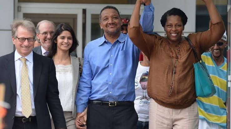 North Carolina governor pardons man imprisoned since 1995 for two murders he didn't commit. 1
