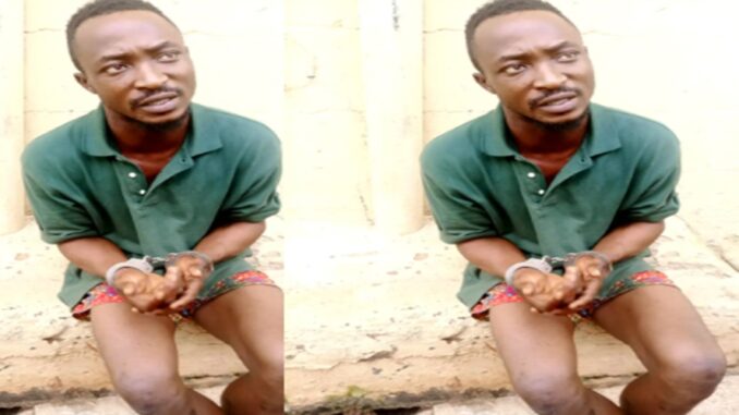 Man arrested for killing his lover and raping her corpse. 49