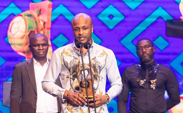 André Ayew Wins Footballer Of The Year Award. 49