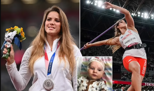 Polish Olympic hero Maria Andrejczyk, auctions off her Tokyo silver medal for £130,000 to help fund life-saving heart surgery for an 8-month old boy she's never met. 60