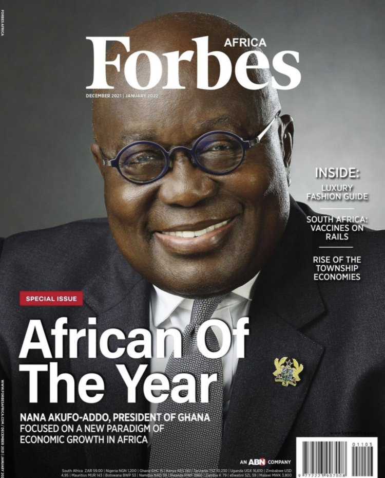 Akufo-Addo’s nephew at Forbes Africa behind his Uncle’s “African of the Year” award? 59